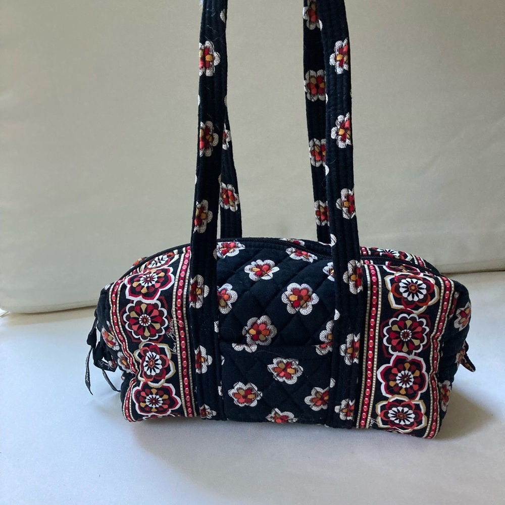 Vera Bradley Retired Pirouette Small Quilted Duffel Y2K Vintage Boho Aesthetic - Picture 6 of 6
